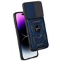 Capa COOL para iPhone 14 Pro Max Hard Ring Marinho