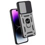 Capa COOL para iPhone 14 Pro Max Hard Ring Prata