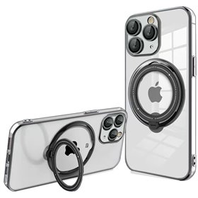 Capa COOL para iPhone 14 Pro Max Magnética Ring Preto