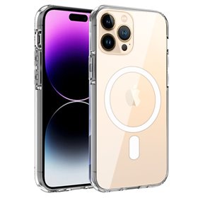 Capa COOL para iPhone 14 Pro Max Magnética Transparente