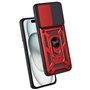 Capa COOL para iPhone 15 Hard Ring Vermelho