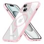 Capa COOL para iPhone 15 Magnética Borde Rosa