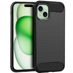 Capa COOL para iPhone 15 Plus Carbono Preto
