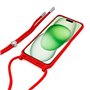 Capa COOL para iPhone 15 Plus Cordão Vermelho