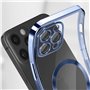 Capa COOL para iPhone 15 Plus Magnética Borde Marinho