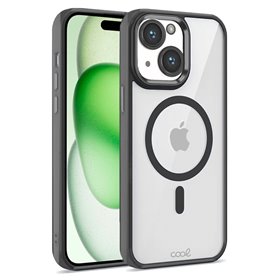 Capa COOL para iPhone 15 Plus Magnética Borde Preto