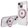 Capa COOL para iPhone 15 Plus Magnética Ring Rosa
