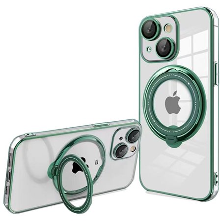 Capa COOL para iPhone 15 Plus Magnética Ring Verde