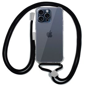 Capa COOL para iPhone 15 Pro Cordão Preto