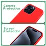 Capa COOL para iPhone 15 Pro Eco Biodegradável Vermelho
