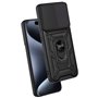 Capa COOL para iPhone 15 Pro Hard Ring Preto