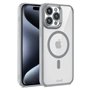 Capa COOL para iPhone 15 Pro Magnética Borde Prata