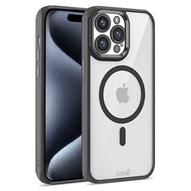 Capa COOL para iPhone 15 Pro Magnética Borde Preto
