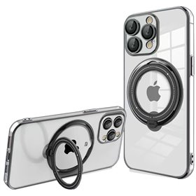 Capa COOL para iPhone 15 Pro Magnética Ring Preto