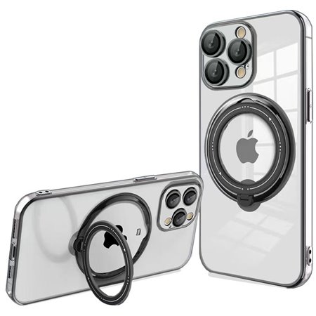 Capa COOL para iPhone 15 Pro Magnética Ring Preto