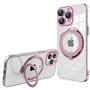 Capa COOL para iPhone 15 Pro Magnética Ring Rosa