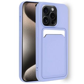 Capa COOL para iPhone 15 Pro Max Card Violeta