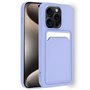 Capa COOL para iPhone 15 Pro Max Card Violeta