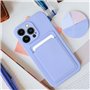 Capa COOL para iPhone 15 Pro Max Card Violeta