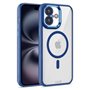 Capa COOL para iPhone 16 Magnética Borde Marinho