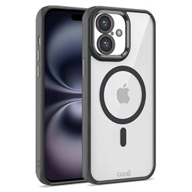Capa COOL para iPhone 16 Magnética Borde Preto