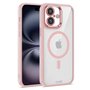 Capa COOL para iPhone 16 Magnética Borde Rosa