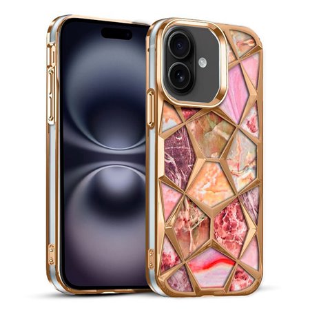 Capa COOL para iPhone 16 Mármore