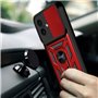 Capa COOL para iPhone 16 Plus Hard Ring Vermelho