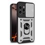 Capa COOL para iPhone 16 Pro Max Hard Ring Prata