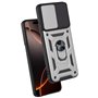 Capa COOL para iPhone 16 Pro Max Hard Ring Prata