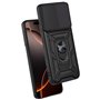 Capa COOL para iPhone 16 Pro Max Hard Ring Preto