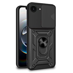 Capa COOL para iPhone 16e Hard Ring Preto