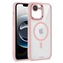Capa COOL para iPhone 16e Magnética Borde Rosa