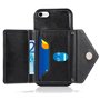Capa COOL para iPhone 7 / 8 / SE (2020) / SE (2022) Carteira Preto