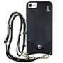Capa COOL para iPhone 7 / 8 / SE (2020) / SE (2022) Correia Pop-Rock Preto