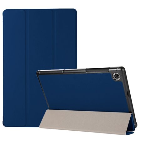 Capa COOL para Lenovo Tab M10 HD 2ª Gen (TB-X306) Couro Sintético Azul 10.1 polegadas