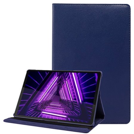Capa COOL para Lenovo Tab M10 Plus / FHD Plus 2ª Gen / Tab K10 Couro Sintético Azul 10.3 polegadas