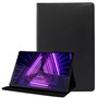 Capa COOL para Lenovo Tab M10 Plus / FHD Plus 2ª Gen / Tab K10 Couro Sintético Preto 10.3 polegadas