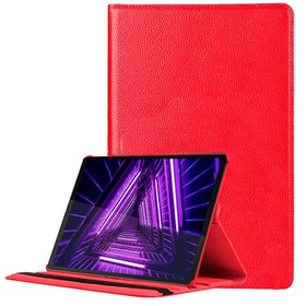 Capa COOL para Lenovo Tab M10 Plus / FHD Plus 2ª Gen / Tab K10 Couro Sintético Vermelho 10.3 polegadas