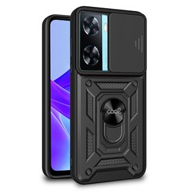 Capa COOL para OPPO A57s / A77 5G / Realme Narzo 50 5G Hard Ring Preto