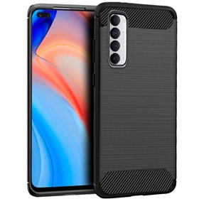 Capa COOL para Oppo Reno 4 Pro Carbono Preto