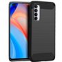 Capa COOL para Oppo Reno 4 Pro Carbono Preto