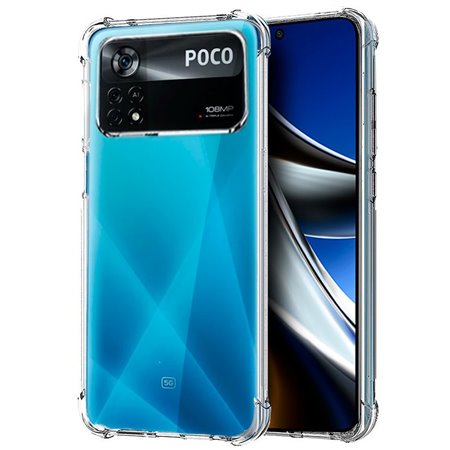 Capa COOL para Poco X4 Pro 5G AntiShock Transparente
