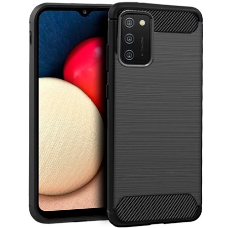 Capa COOL para Samsung A025 Galaxy A02s Carbono Preto
