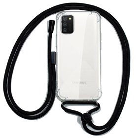 Capa COOL para Samsung A025 Galaxy A02s Cordão Preto
