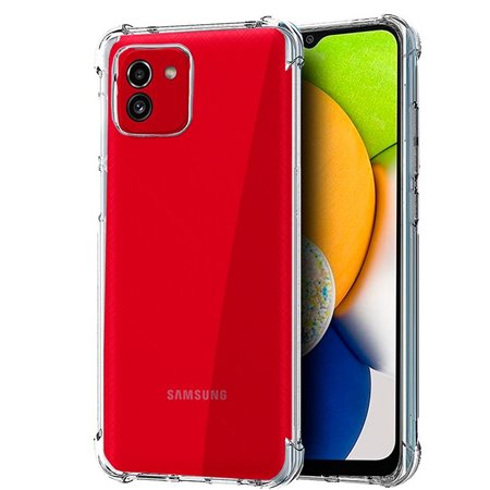 Capa COOL para Samsung A035 Galaxy A03 Antishock Transparente