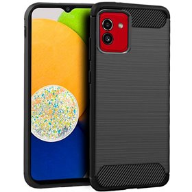 Capa COOL para Samsung A035 Galaxy A03 Carbono Preto