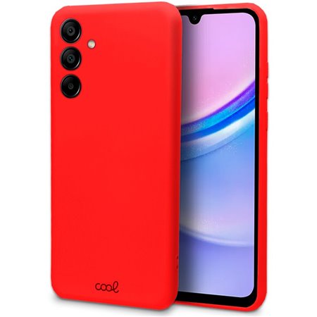 Capa COOL para Samsung A155 Galaxy A15 / A15 5G / M15 5G Vermelho