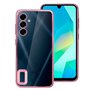Capa COOL para Samsung A165 Galaxy A16 / A16 5G Borde Metálico (Rosa)