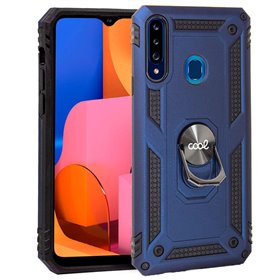 Capa COOL para Samsung A207 Galaxy A20s Hard Ring Azul